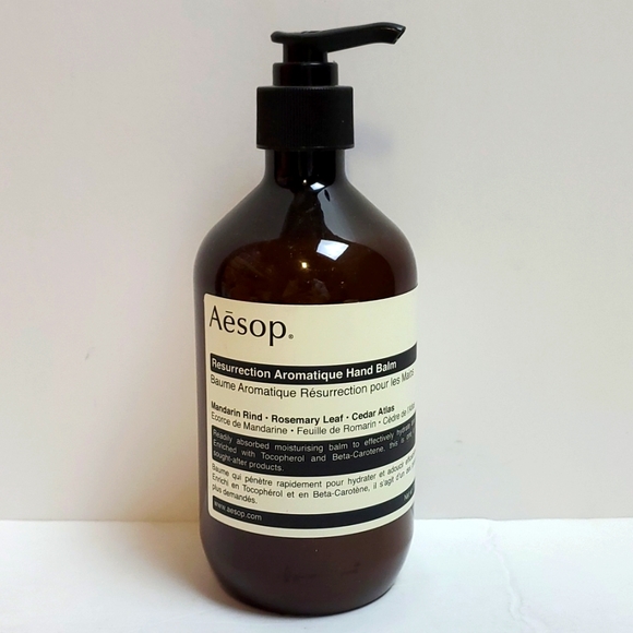 Final Markdown!! Aesop Resurrection Hand Balm 17oz Mandarin Rosemary Cedar - Picture 2 of 4